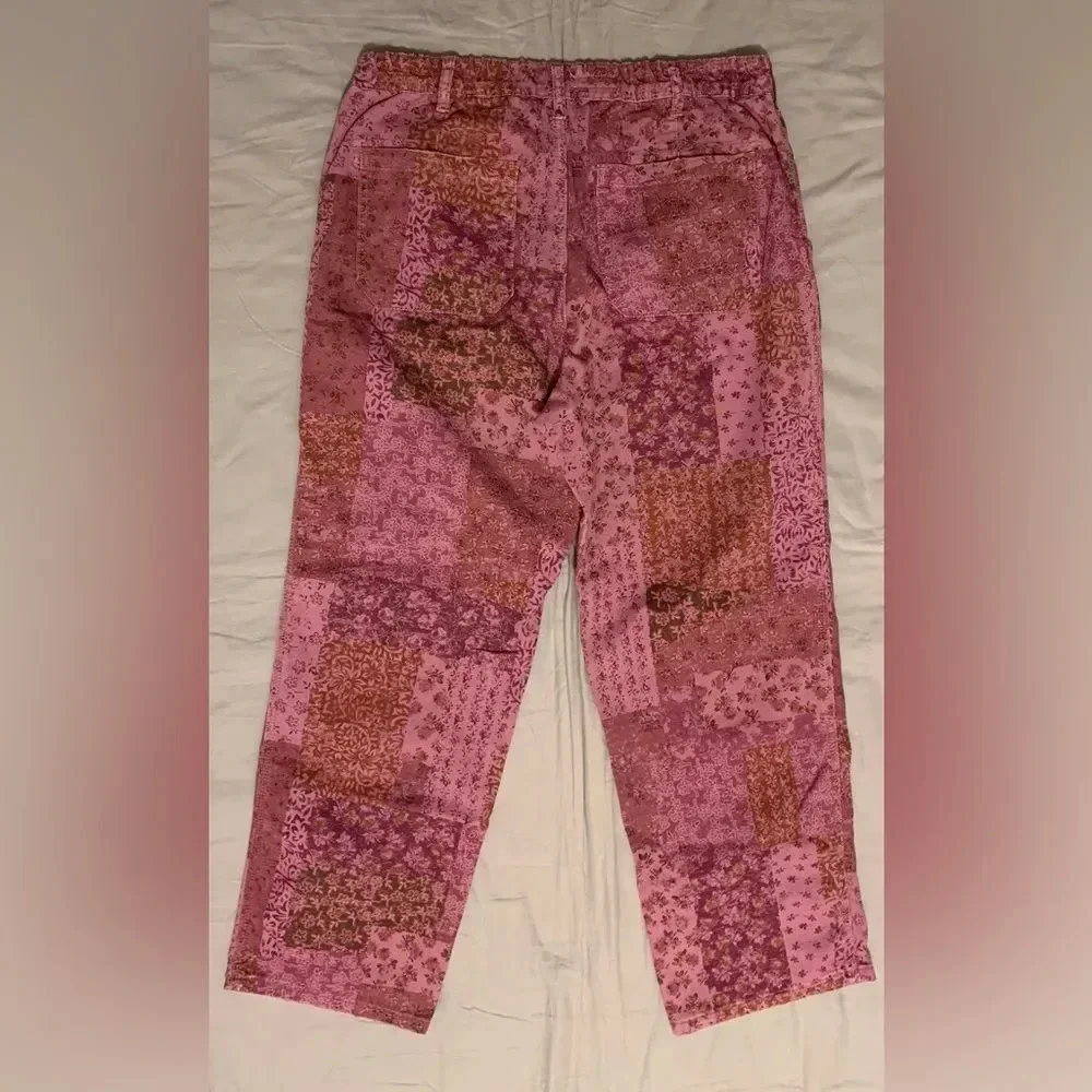 Pilcro Purple Patchwork Pants - Picture 7 of 12